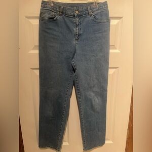 Vintage Lauren Jeans Co. 10P Women's Straight Leg Blue‎ Jeans